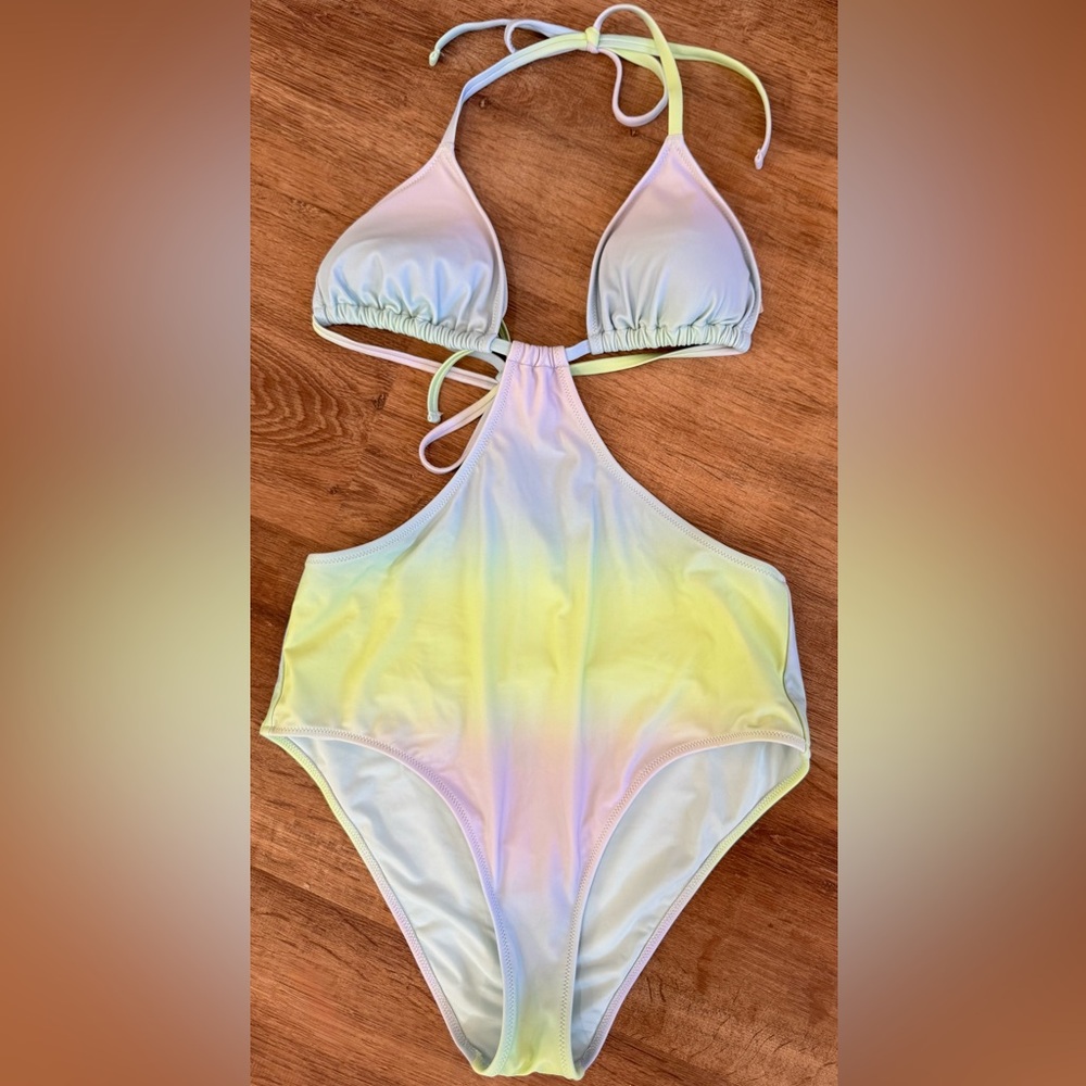 Aerie Pastel One Piece Swimsuit